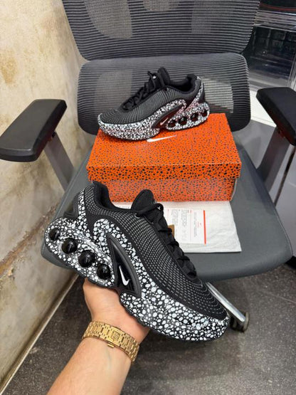 NIKKE AIRMAX DN SAFARI BLACK WHITE WITH OG BOX FIX