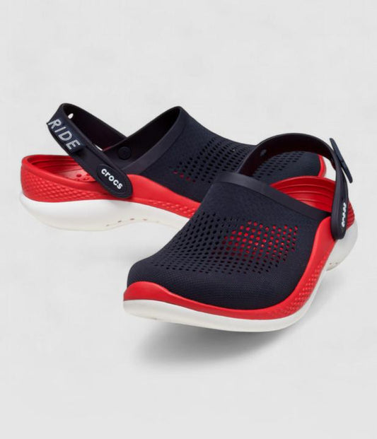 Croc.ss Lite Ride 360 Navy Red Carry Bag Og box