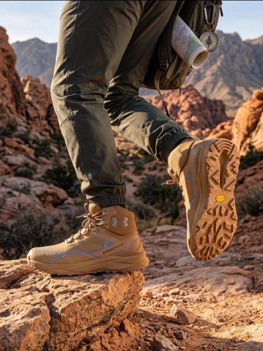 Under Armou.r Storm Proof boots Tan