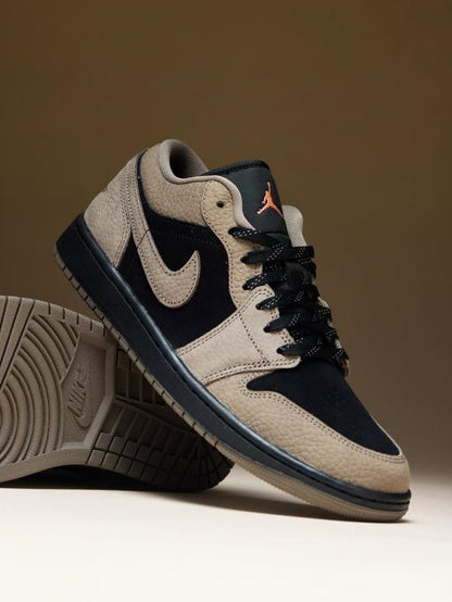 NIK_E AIR JORDAN 1 LOW SE OLIVE GREY BLACK FIX