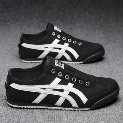 ONIT_SUKA TIGER MEXICO 66 SLIP ON BLACK WHITE