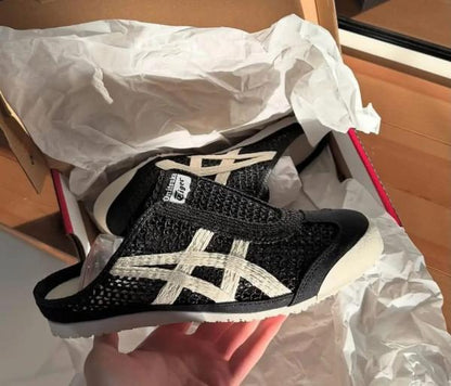 Onitsukh a tiger maxico 66 sabot white black