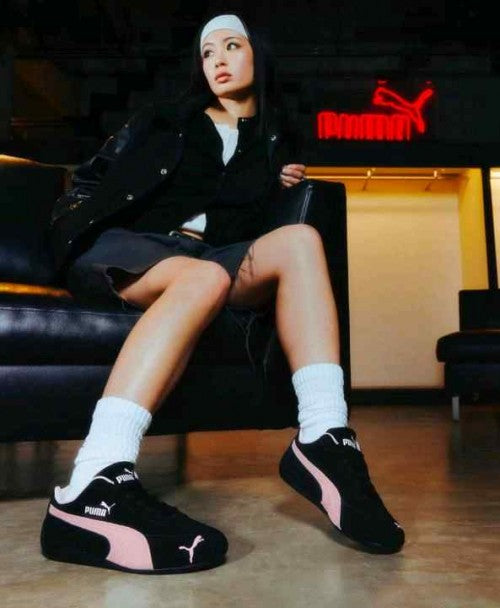 PUMMA SPEEDCAT BLACK PINK