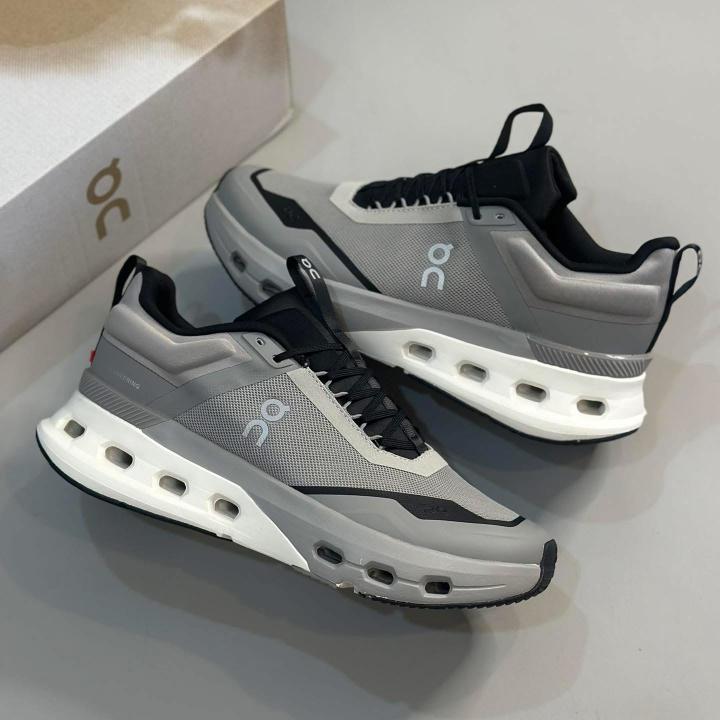 On Running Cloudnova X Alott Grey Black
