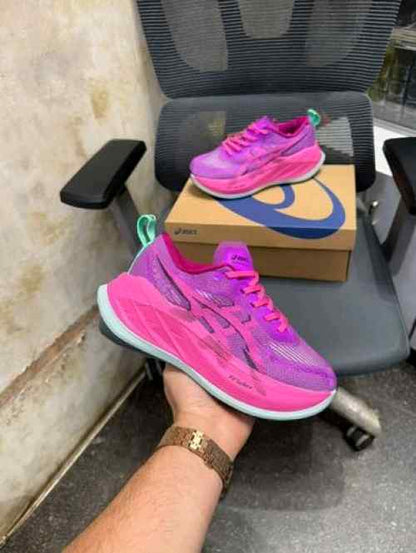 asicss superblast 2 pink bold magenta for her