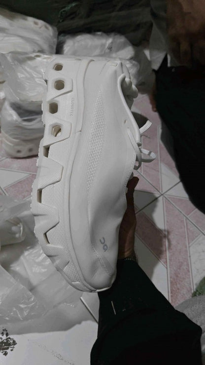 ON CLOUD RUNNING X POST ARCHIVE FACTION (PAF) CLOUDMONSTER HYPER FULL WHITE