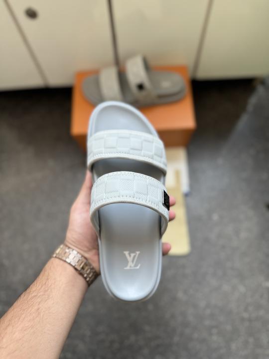Louuis Vuittton sunset Flat Grey slide