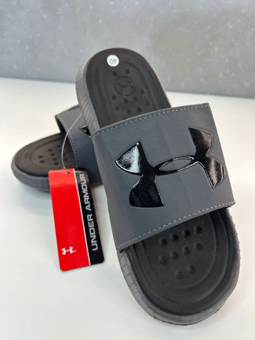 under Armour lignite flip flops