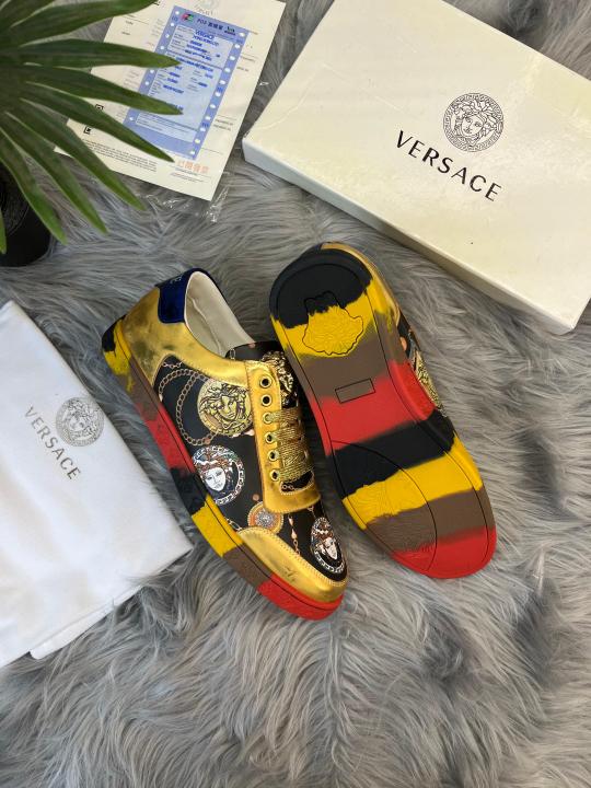 _VERSACE_PREMIUM GOLD SNEAKER PREMIUM SALE
