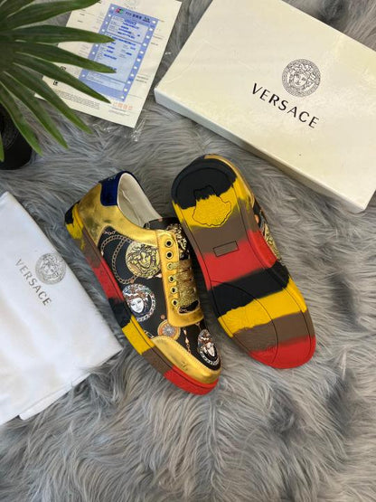 _VERSACE_PREMIUM GOLD SNEAKER PREMIUM SALE