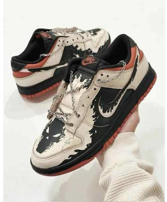 NIK.E SB DUNK LOW GHOST RIDER WITH BOX FIX