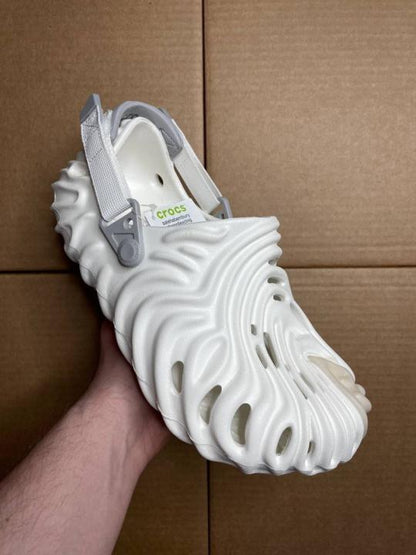 Croc.s Salehe Bembury The Pollex Clog White With og box and carry bag