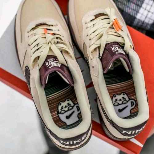 nikee Airforce 1 low coffee brown