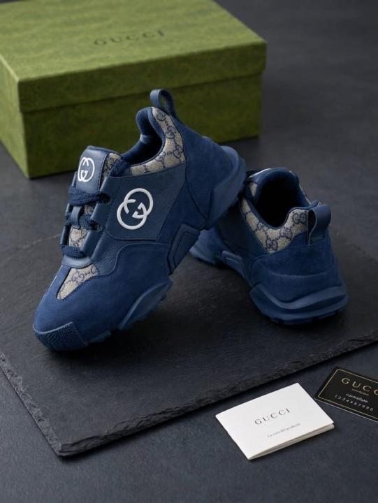 GUUCCI RYTHON GG MONOGRAM BLUE GREY 2026
