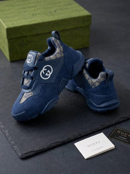 GUUCCI RYTHON GG MONOGRAM BLUE GREY 2026