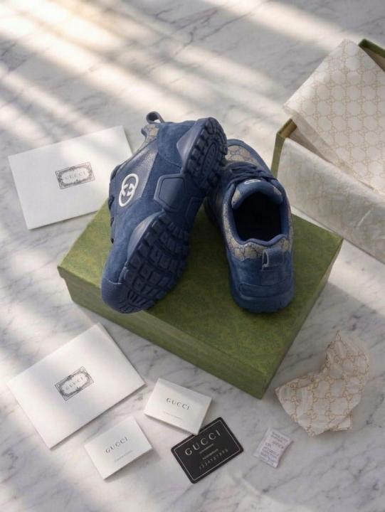 GUUCCI RYTHON GG MONOGRAM BLUE GREY 2026