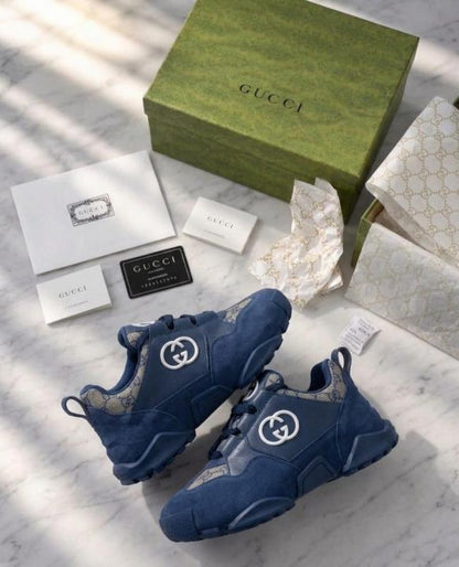 GUUCCI RYTHON GG MONOGRAM BLUE GREY 2026