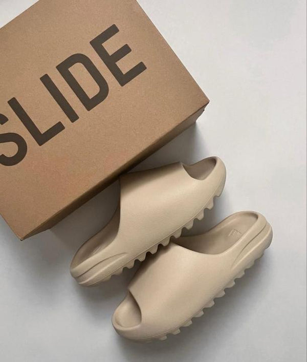 Adidaas Yeezy Slide Pure Light Brown UA Quality With Tag Butter Papar Og Box.