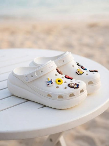 CROC S CLASSIC CRUSH FOR MEN WHITE