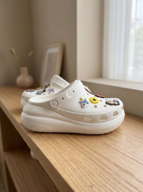 CROC S CLASSIC CRUSH FOR MEN WHITE