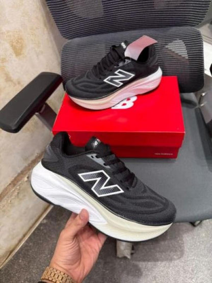 NEW BALAN_CE FRESH FOAM MORE V4 BLACK NEW FIX