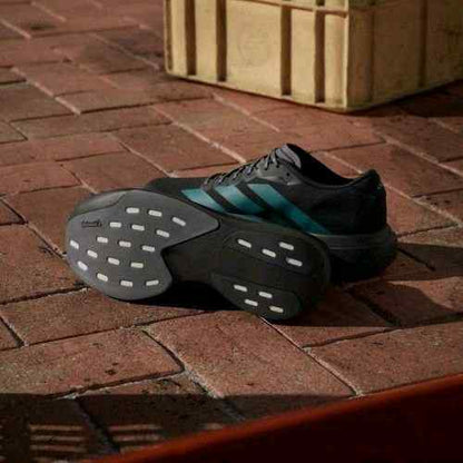 adidass adizero evo sl core black pure tealgrey four