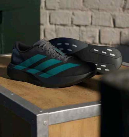 adidass adizero evo sl core black pure tealgrey four