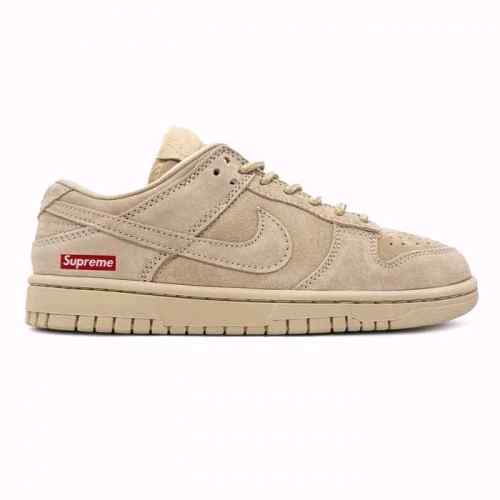 SB Dunk Low x Supreme Beige