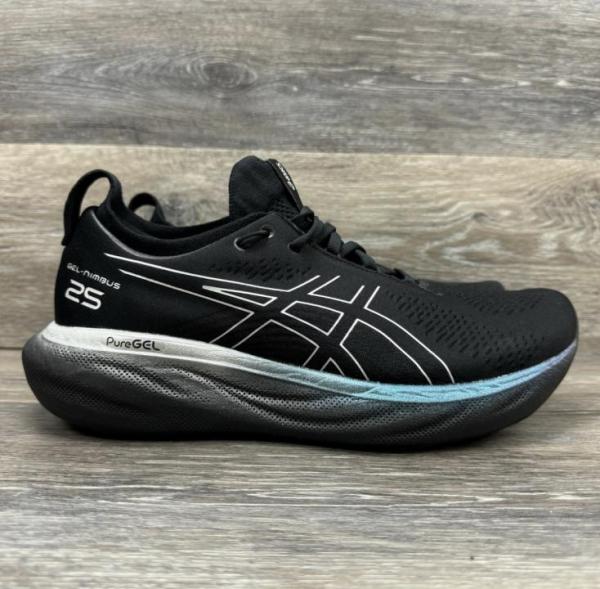 Asic sGel Nimbus 25 Platinum Black