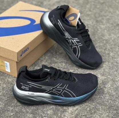 Asic sGel Nimbus 25 Platinum Black