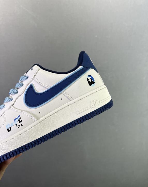 NIK.E AIRFORCE 1 X BAPE STA WHITE BLUE