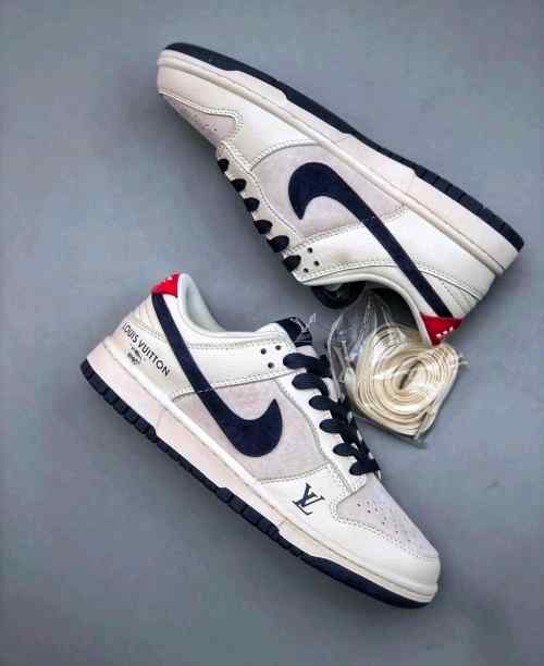 louiss vuitton x nikee sb dunk low