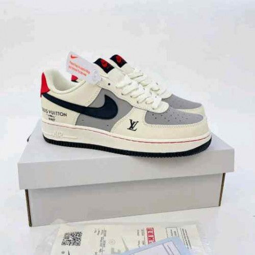Nikee Air Force 1 Low x Louis Vuittonn White Navy