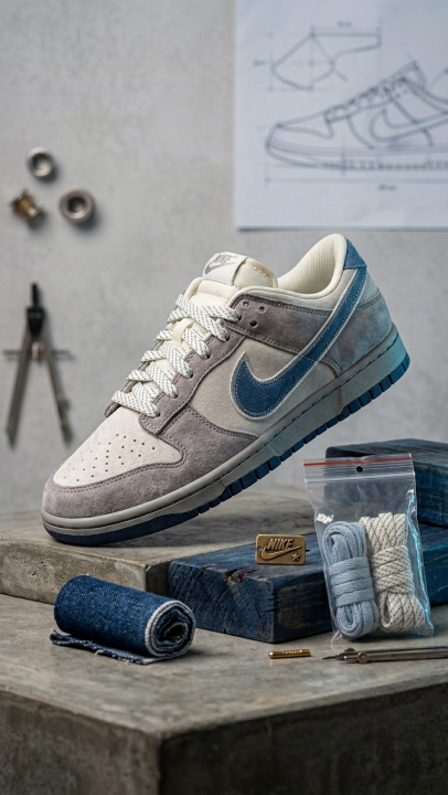 NIKKE SB DUNK OTOMO KATSUHIRO GREY BLUE
