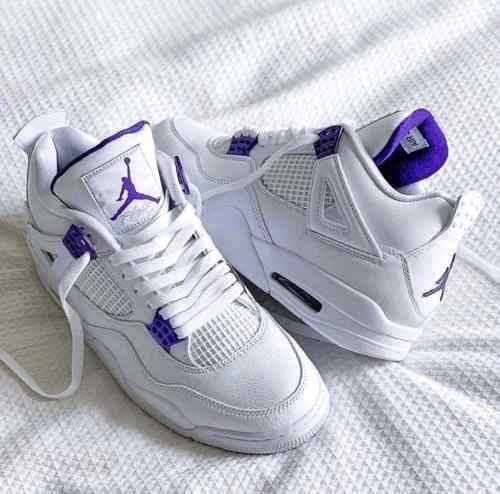 nikkee JORDAN RETRO 4 METALLIC PURPLE