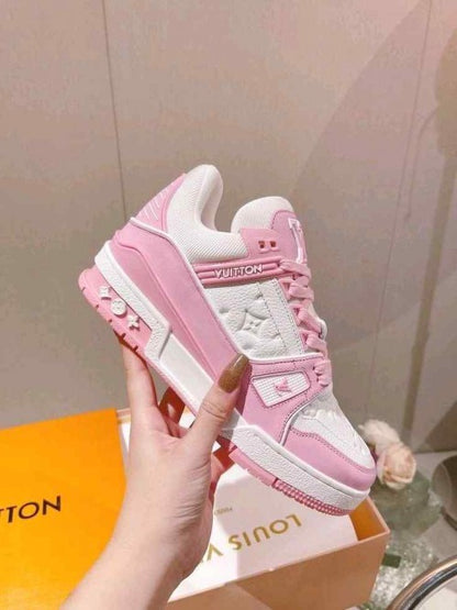 louiss vuittonn LV trainer PINK for her