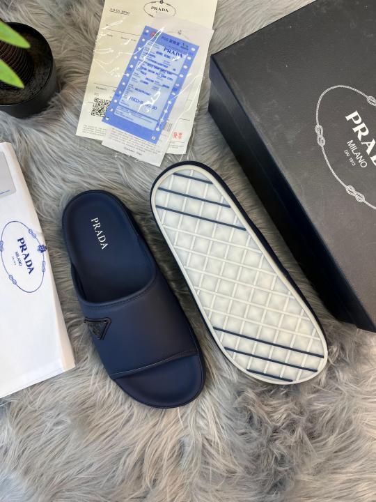 _Prada_Milano Navy Blue Slides UA