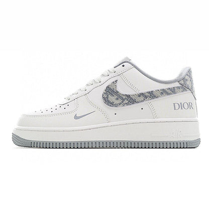 Nikke Air Force 1 07 Diior White And Grey