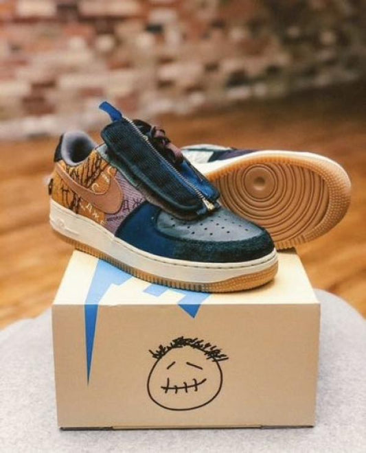 Nik_e Airforce 1 X Travis Scott Cactus Jack Semi UA Fix