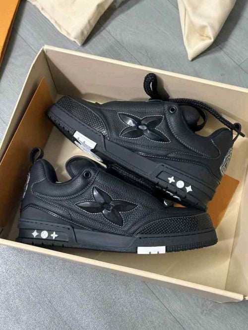 Louise vuitton Skate Sneaker Oversized Flower - Black