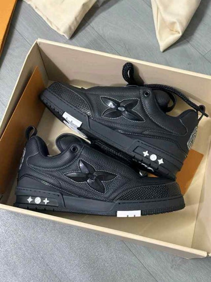 Louise vuitton Skate Sneaker Oversized Flower - Black