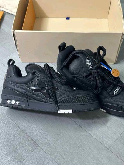 Louise vuitton Skate Sneaker Oversized Flower - Black
