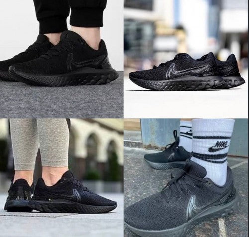 NIIKE REACT BLACK FOR MEN