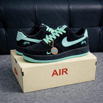 NIK.E AIRFORCE 1 LOW STUSSY TIFFANY BLUE