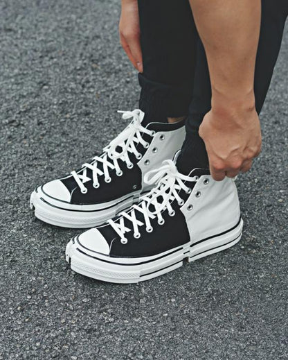 Convers.e x Feng Chen Wang Chuck 70 2-in-1 High Ivory Black