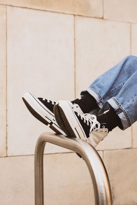 Convers.e x Feng Chen Wang Chuck 70 2-in-1 High Ivory Black