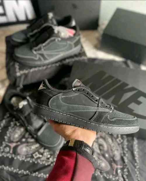 Nikkee A_ir jordan 1 low Travis scott phantom Semi UA