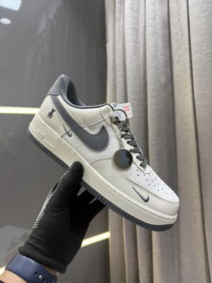Nik_e Air Force 1 07 Low Violent Bear Joint Linen Beige Black Fix
