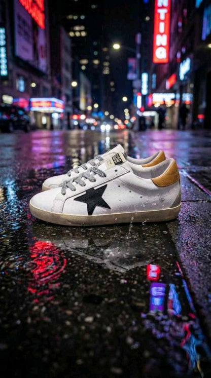 GOLDEN GOOSE SUPERSTAR DIRTY CASUAL SNEAKERS