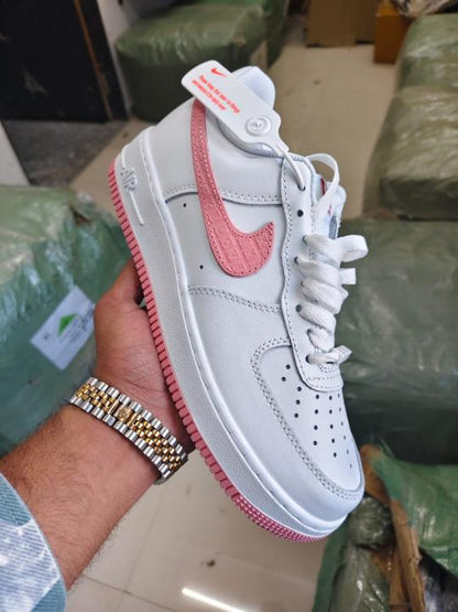Nik airforce 1 valentine white pink for her 2025